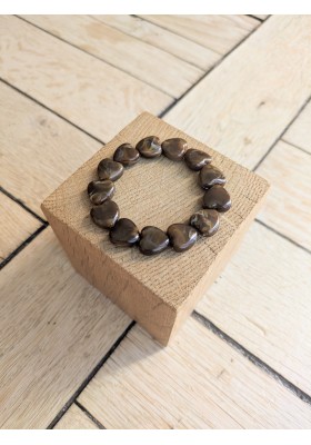 Bracelet DAPHNE marron 12€