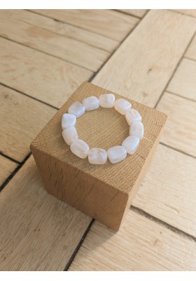 Bracelet DEBORAH écru 12€