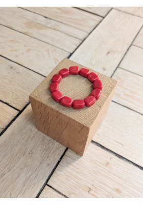 Bracelet DEBORAH rouge 12€