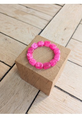 Bracelet DEBORAH rose 12€