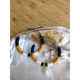 Boucles d'oreilles CHARLOTTE - plusieurs coloris