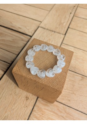 Bracelet DAPHNE blanc 12€