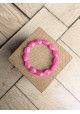 Bracelet DELPHINE rose 10€