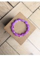Bracelet DELPHINE parme 10€