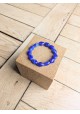 Bracelet DELPHINE bleu roi 10€
