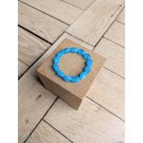 Bracelet DELPHINE bleu 10€