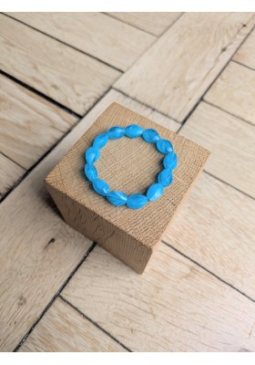 Bracelet DELPHINE bleu 10€