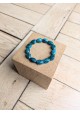 Bracelet DELPHINE bleu canard 10€