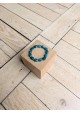 Bracelet DELPHINE bleu canard 10€