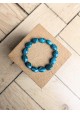 Bracelet DELPHINE bleu canard 10€