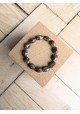 Bracelet DELPHINE marron foncé 10€