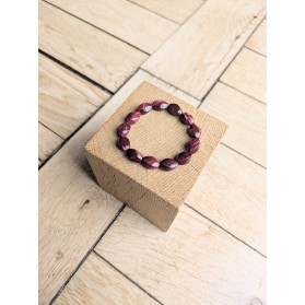 Bracelet DELPHINE bordeau 10€