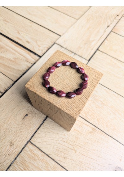 Bracelet DELPHINR bordeau 10€
