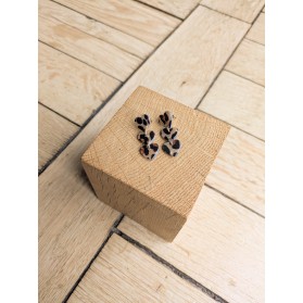 Boucles d'oreilles DOMITILLE léopard 16€