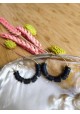Boucles d'oreilles CHARLIE - noir