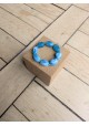 Bracelet ESMEE bleu glacier