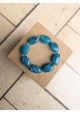 Bracelet ESMEE bleu canard