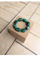Bracelet ESMEE vert foncé
