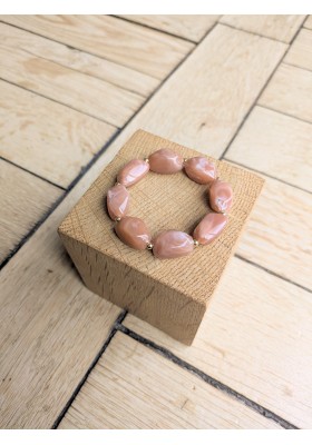 Bracelet ESMEE vieux rose