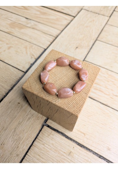 Bracelet ESMEE vieux rose