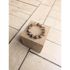 Bracelet ELINE marron 14€